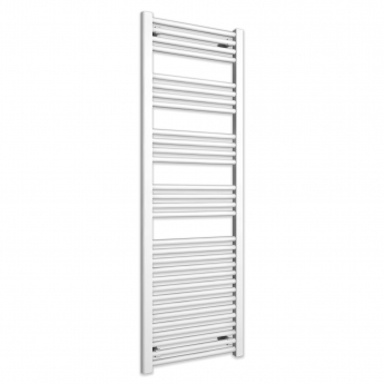 Radox Tinto Brilliant White Straight Heated Ladder Towel Rail