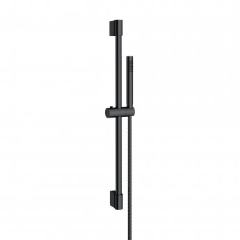 RAK Stainless Steel Single Function Slide Rail Kit in Matt Black (Excluding Wall Outlet)
