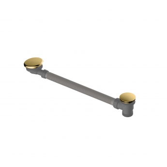 RAK Clicker Bath Waste - Brushed Gold