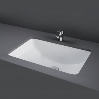RAK Cleo Inset Countertop Wash Basin 515mm Wide - 0 Tap Hole