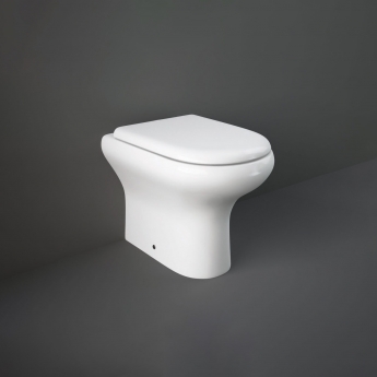 RAK Compact Back to Wall Pan White - Excluding Seat