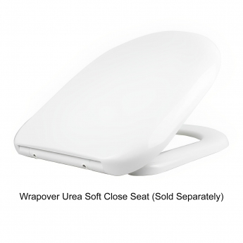 RAK Compact Back to Wall Pan White - Excluding Seat
