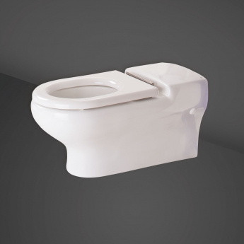 RAK Compact Special Needs Wall Hung Toilet 700mm Projection - Ring Seat