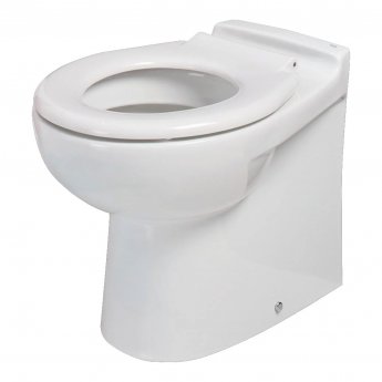 RAK Compact Rimless Junior Back to Wall Pan White - Excluding Seat