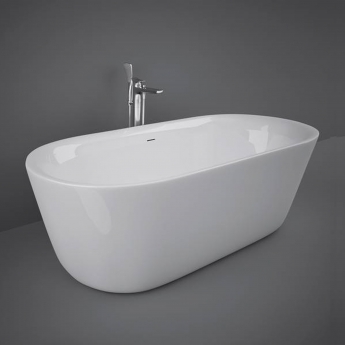 RAK Contour Freestanding Round Bath 1800mm x 800mm - Alpine White