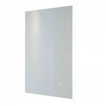 RAK Cupid Portrait LED Mirror with Switch and Demister Pad 700mm H x 500mm W Illuminated