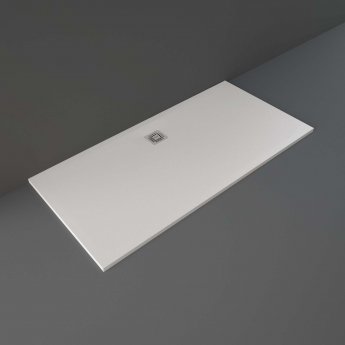 RAK Feeling White Stone Effect Rectangular Shower Tray 1700mm x 900mm | Product Image