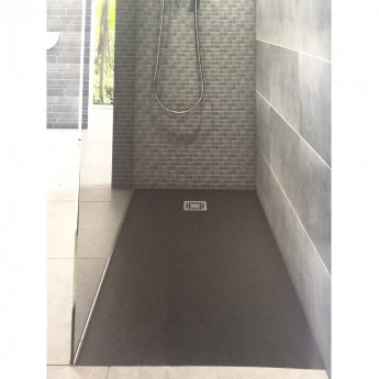 RAK Feeling Rectangular Shower Tray 1200mm x 800mm Solid Black