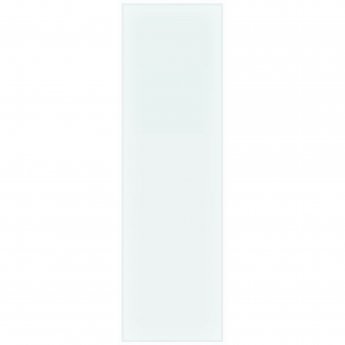 RAK Feeling Chrome Wet Room Glass Shower Screen 600mm Wide