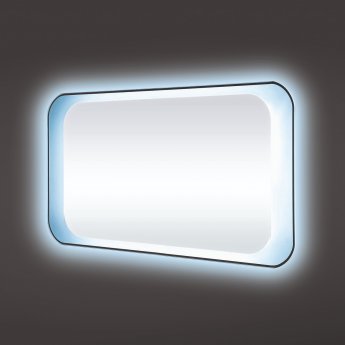 RAK Harmony LED Mirrors with Switch and Demister Pad 500mm H x 1200mm W