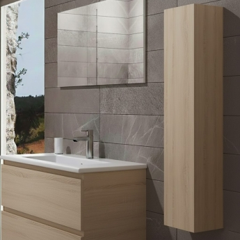 RAK Ceramics Joy 300mm Wall Hung 1-Door Tall Storage Unit | Product Image