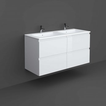 RAK Joy 1200mm 2-Drawer Wall Hung Vanity Unit