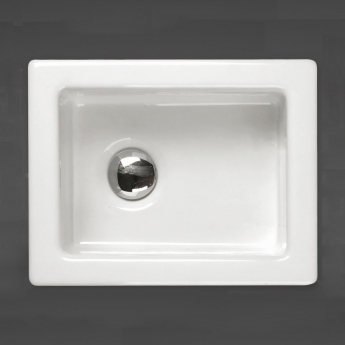 RAK Laboratory 1 Ceramic Belfast Kitchen Sink 1.0 Bowl 360mm L x 280mm W - Alpine White