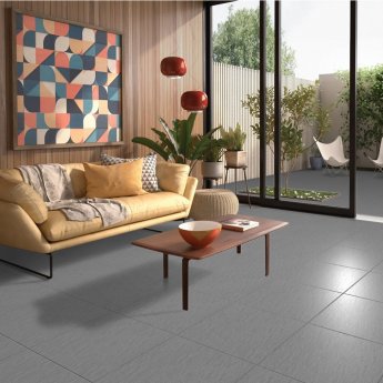 RAK Lounge Unpolished Tiles - 600mm x 600mm - Anthracite (Box of 4)