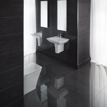 RAK Lounge Polished Tiles - 300mm x 600mm - Black (Box of 6)