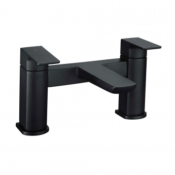 RAK Moon Bath Filler Tap Pillar Mounted - Black