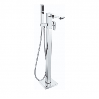 RAK Moon Freestanding Bath Shower Mixer Tap - Chrome