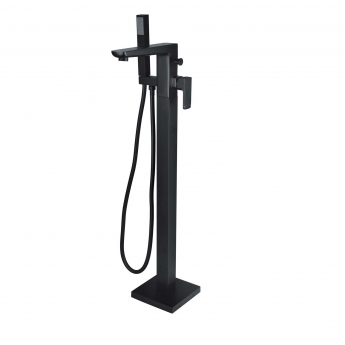 RAK Moon Freestanding Bath Shower Mixer Tap - Black