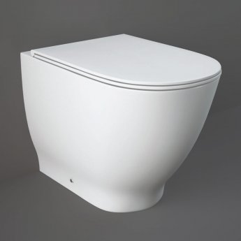 RAK Moon Rimless Back to Wall Toilet 560mm Projection - Soft Close Seat