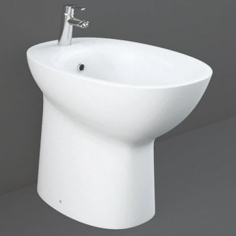 RAK Morning Back To Wall Comfort Height Bidet 520mm Projection - White