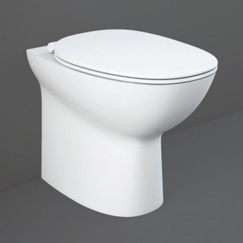 RAK Morning Rimless Back To Wall Toilet 420mm Comfort Height - Soft Close Seat