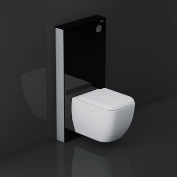 RAK Obelisk Cistern Cabinet for Wall Hung Toilet Pan - Black