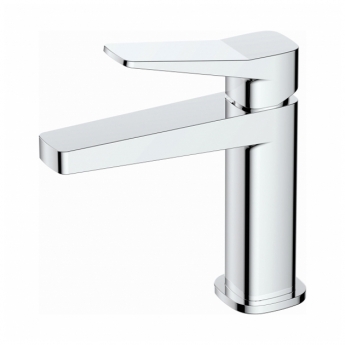 RAK Petit Square Standard Basin Mixer Tap - Chrome