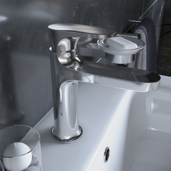 RAK Portofino Basin Mixer Tap Without Waste - Chrome
