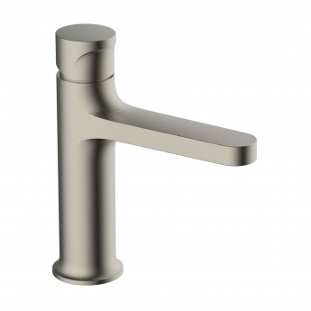 RAK Positano Basin Mixer Tap Without Waste - Brushed Nickel