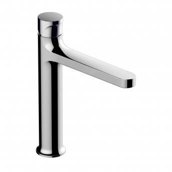 RAK Positano Medium Height Basin Mixer Tap Without Waste - Chrome