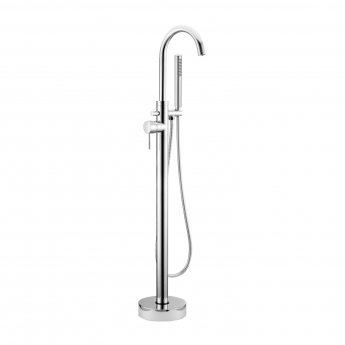 RAK Prima Tech Freestanding Bath Shower Mixer Tap - Chrome