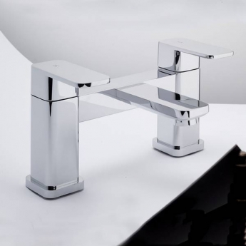 RAK Resort Bath Filler Tap Pillar Mounted Chrome