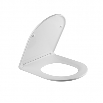 RAK-Resort Quick Release Sandwich Soft Close Urea Seat for Rimless Pans