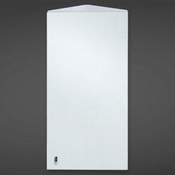 RAK Riva Single Corner Cabinet with Mirrored Door 650mm H x 380mm W