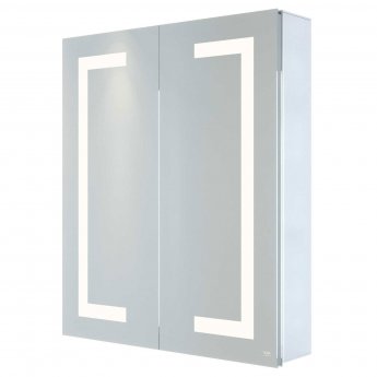 RAK Sagittarius 2-Door Mirrored Bathroom Cabinet 700mm H x 600mm W