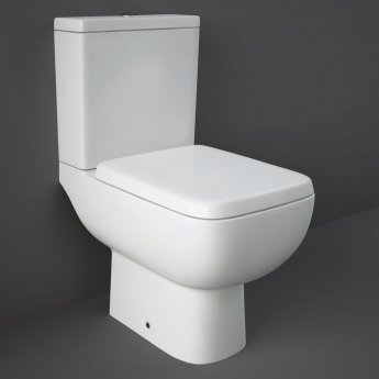 RAK Series 600 Close Coupled Toilet - Soft Close Seat