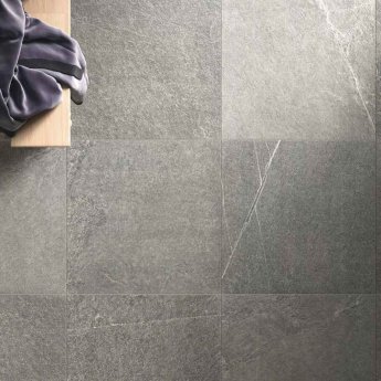 RAK Shine Stone Matt Tiles - 600mm x 600mm - Grey (Box of 4)