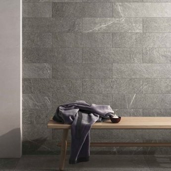 RAK Shine Stone Matt Tiles - 300mm x 600mm - Dark Grey (Box of 6)