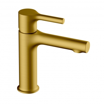RAK Sorrento Basin Mixer Tap Without Waste - Brushed Gold