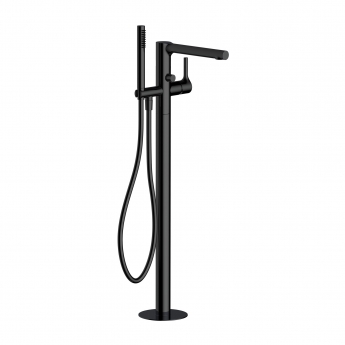 RAK Sorrento Freestanding Bath Shower Mixer Tap - Matt Black
