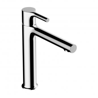 RAK Sorrento Medium Height Basin Mixer Tap Without Waste - Chrome