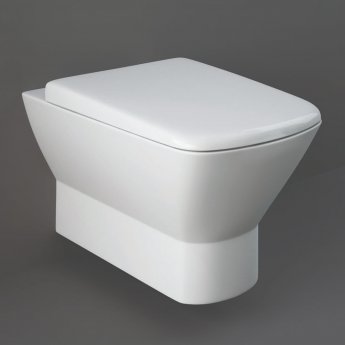 RAK Summit Wall Hung Toilet with Hidden Fixations - Urea Soft Close Seat