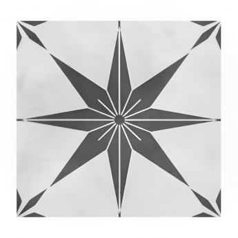 RAK Symphony Star B Tiles 200mm x 200mm - Matt Decor (Box of 14)