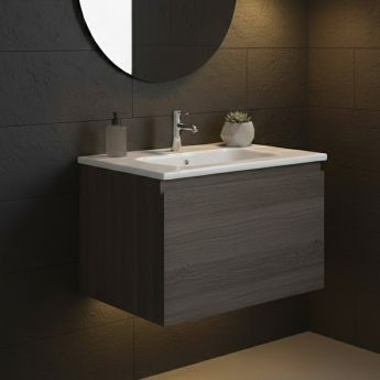 RAK Joy Uno 600mm 1-Drawer Wall Hung Vanity Unit | Product Image