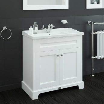 RAK Washington 800mm 2-Door Floor Standing Vanity Unit | Product Image