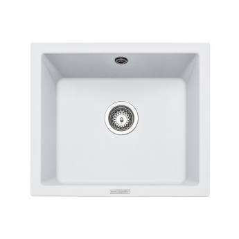 Rangemaster Paragon Igneous Granite 1.0 Bowl Undermount Kitchen Sink 533mm x 457mm