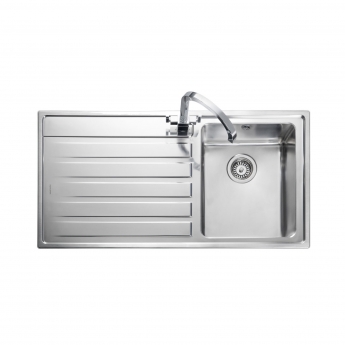 Rangemaster Rockford 1.0 Bowl Inset Kitchen Sink 985mm x 508mm