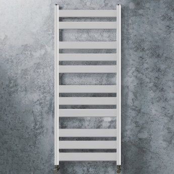 Redroom Azor Flat Panel Designer Heated Ladder Towel Rail
