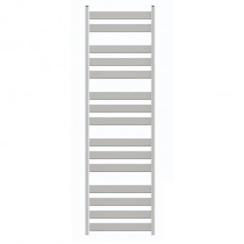 Redroom Azor Flat Panel Heated Towel Rail 1600mm H x 500mm W - White