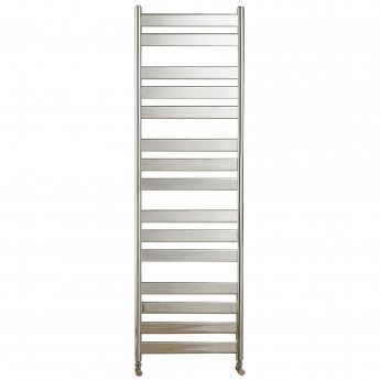 Redroom Azor Flat Panel Heated Towel Rail 1600mm H x 500mm W - Chrome | Product Image